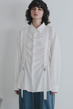 Fake suspenders shirt / フェイク サスペンダー シャツ