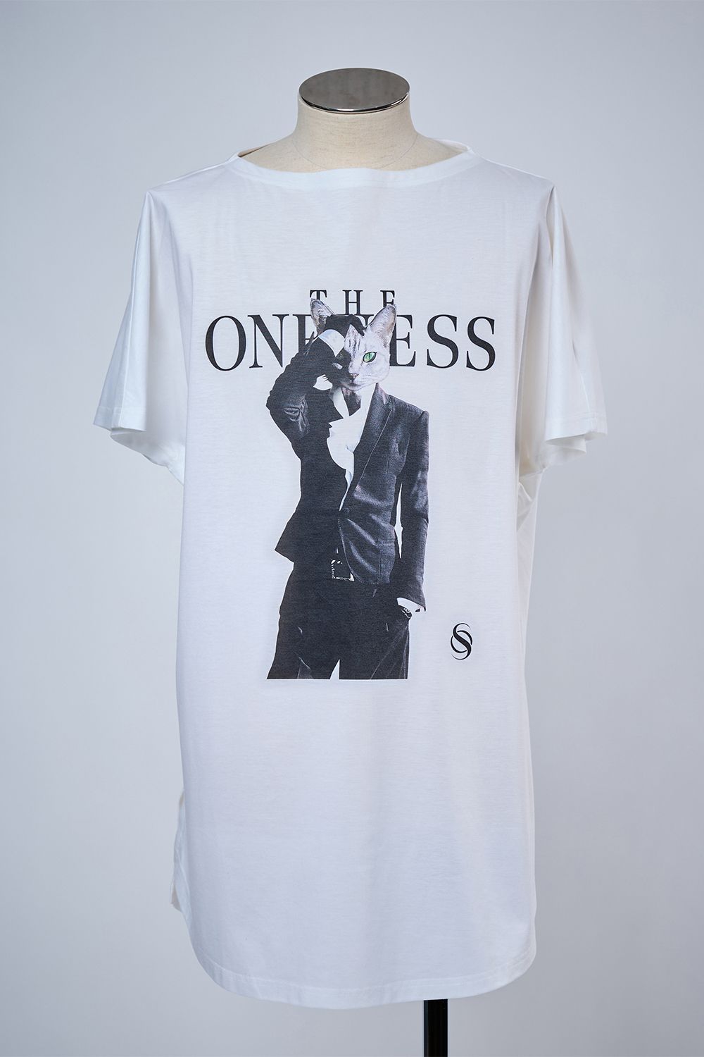 Organic Cotton French Sleeve T / Super Givers × THE ONENESS  犬猫保護活動チャリティー フレンチスリーブ Tシャツ