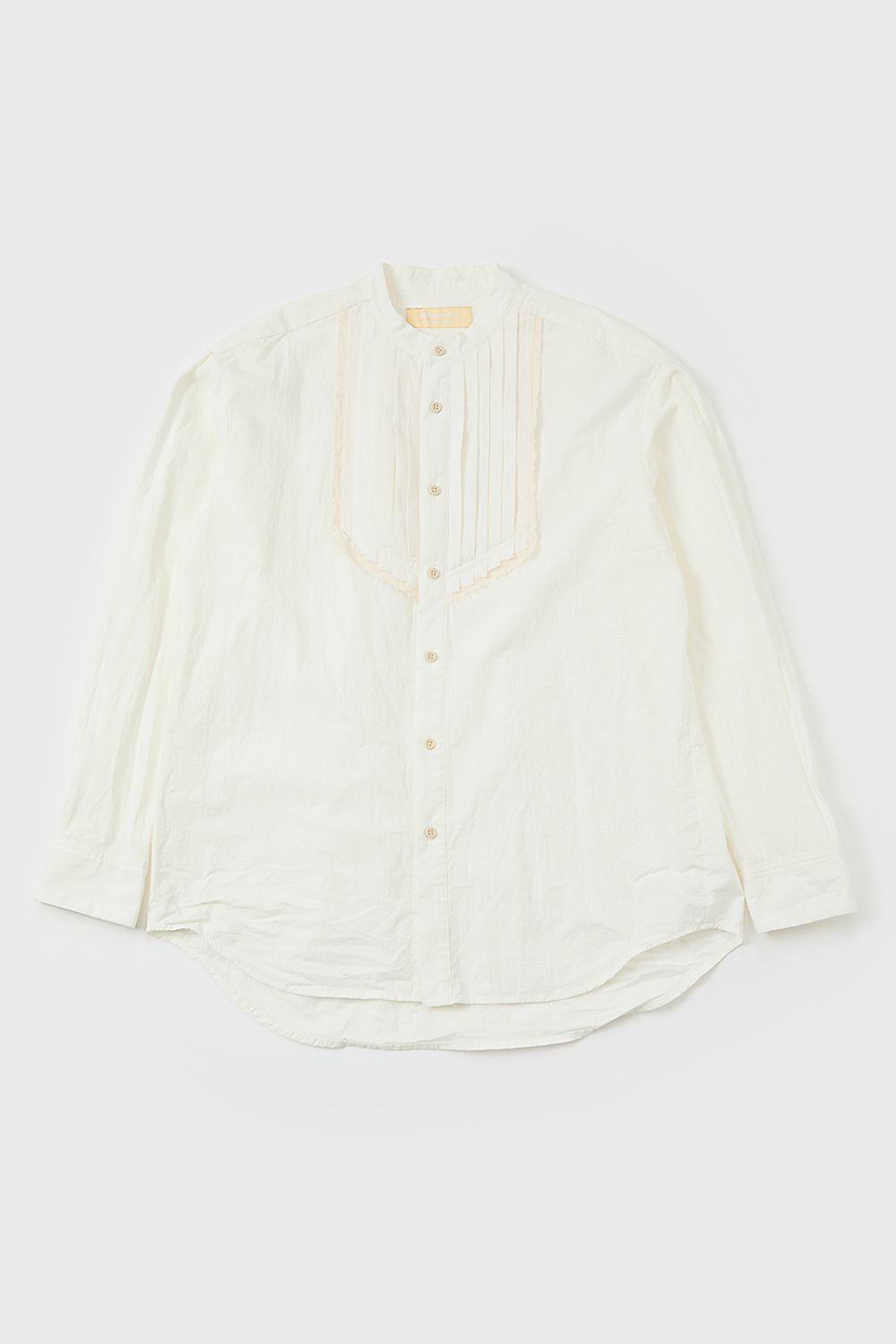Washed dress shirt / ウォッシュド ドレス シャツ