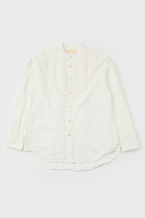 Washed dress shirt / ウォッシュド ドレス シャツ