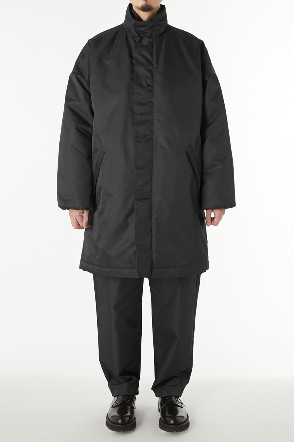 N.HOOLYWOOD COMPILE  STAND COLLAR COAT / エヌハリウッド コンパイル スタンドカラー コート