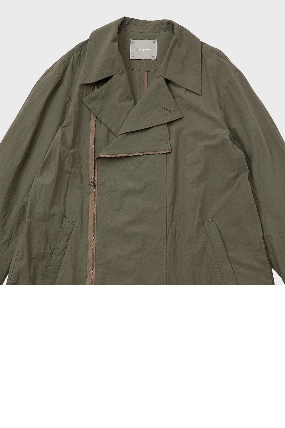 Cotton linen spring coat / コットン リネン スプリング コート