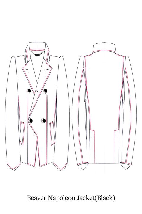 Beaver Napoleon Jacket / ビーバー ナポレオン ジャケット