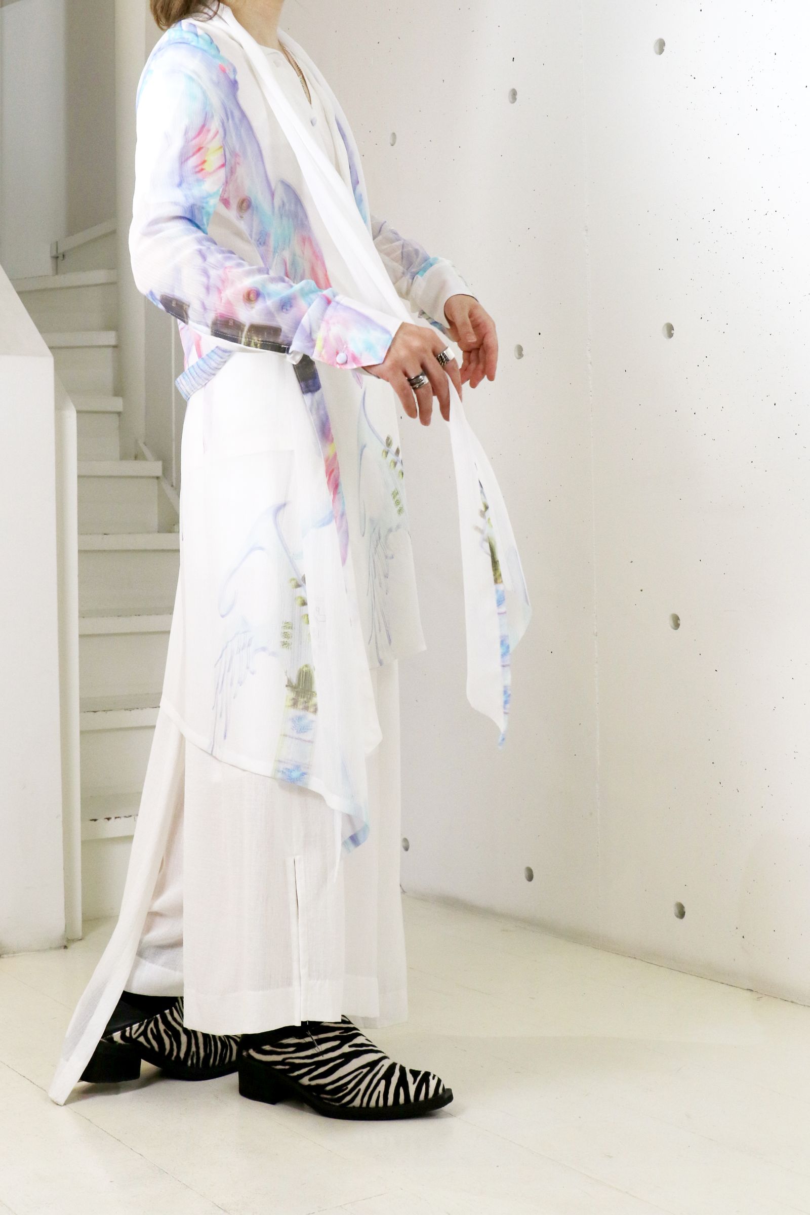 ANGEL Flare Stoal Shirt / エンジェル フレア ストールシャツ