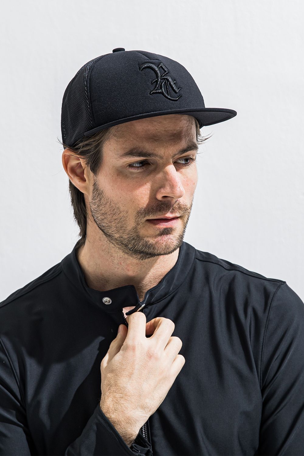 RC MESH CAP / 3Dロゴ刺繍 メッシュ ベースボール キャップ