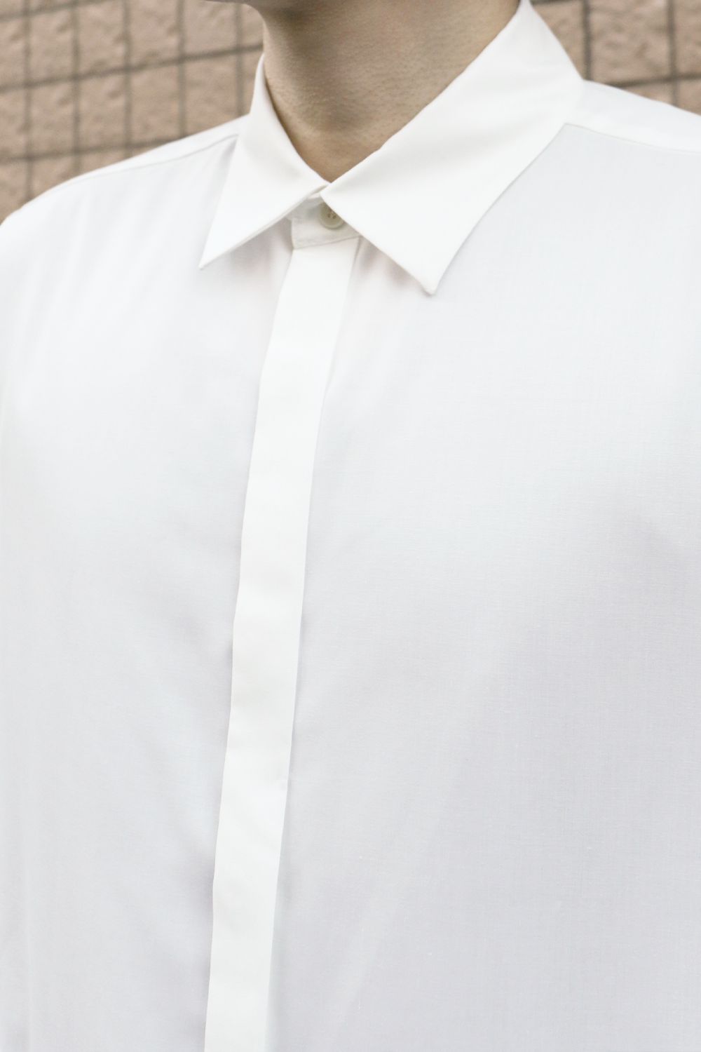 Multi-way snap button shirt / マルチウェイ スナップボタン シャツ