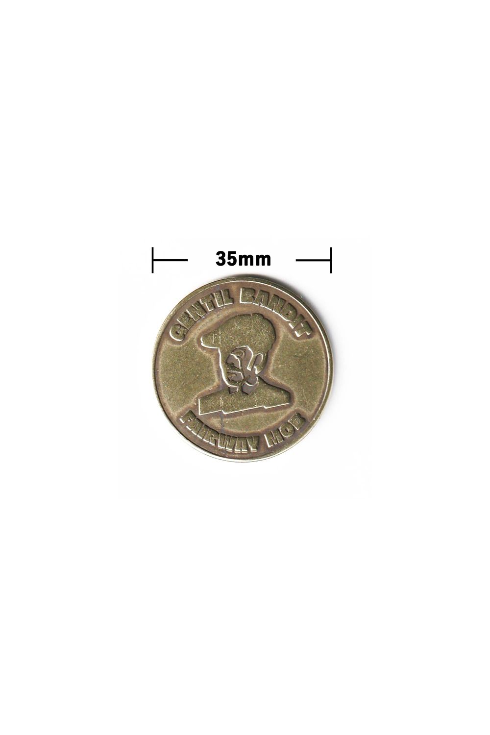 GENTIL BANDIT FAIRWAY MOB BALL MARKER LARGE /  ボール マーカー ラージ