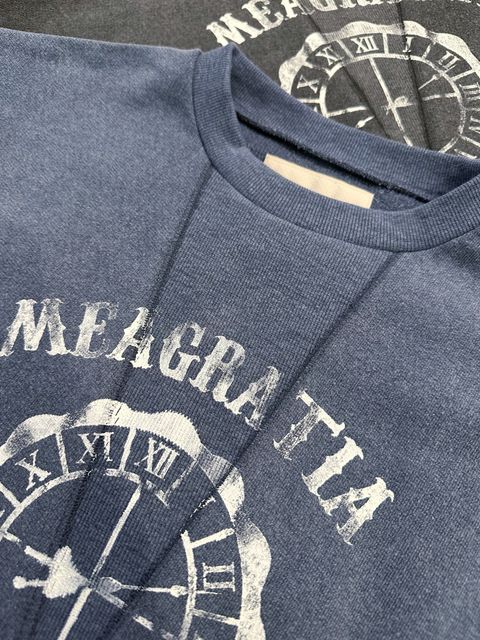 meagratia 新作の秋冬スウェット2型をご紹介