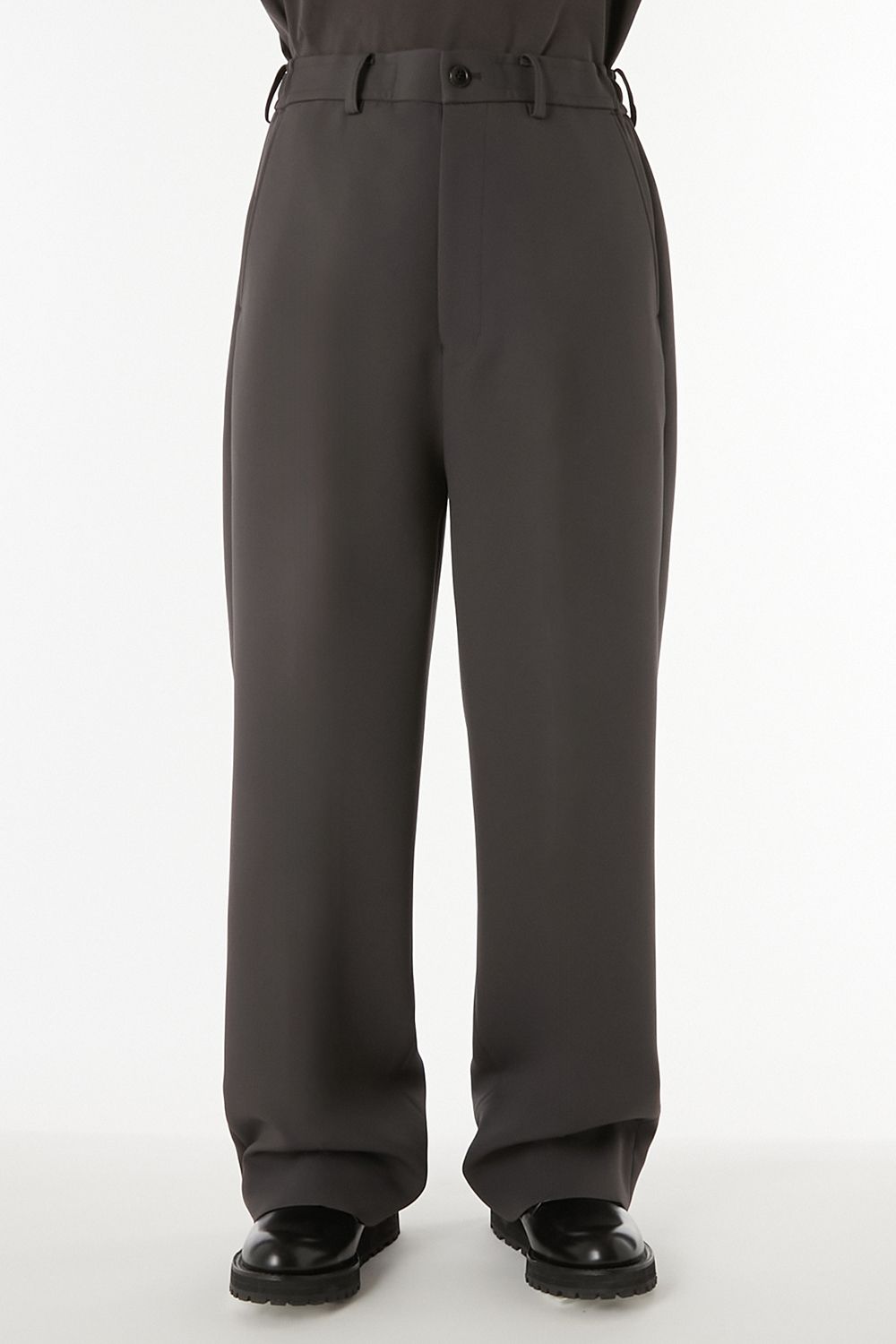 N.HOOLYWOOD COMPILE WIDE STRAIGHT TROUSERS  / エヌハリウッド コンパイル ワイドストレート トラウザーズ