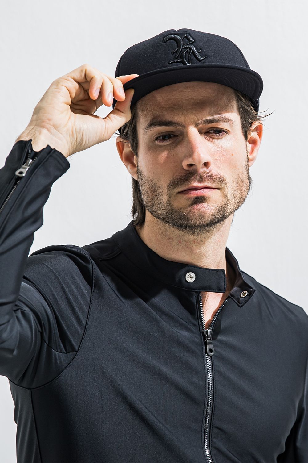 RC MESH CAP / 3Dロゴ刺繍 メッシュ ベースボール キャップ