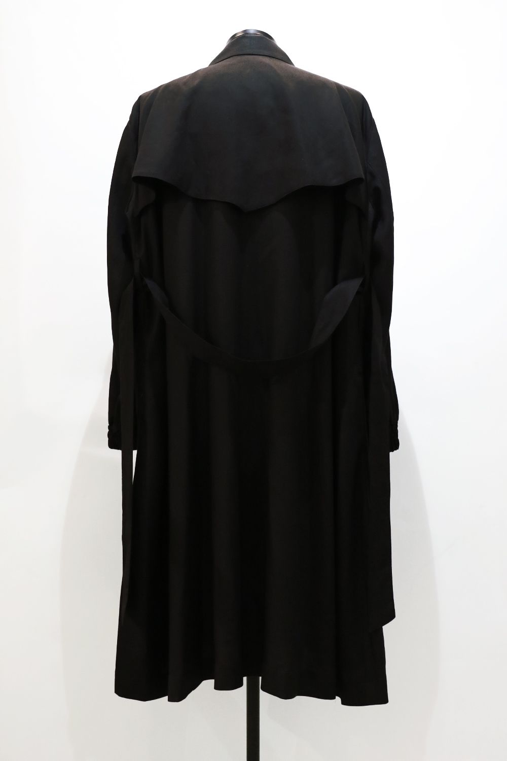 Tencel Gabardine Drape Coat / テンセル ギャバジン ドレープ コート
