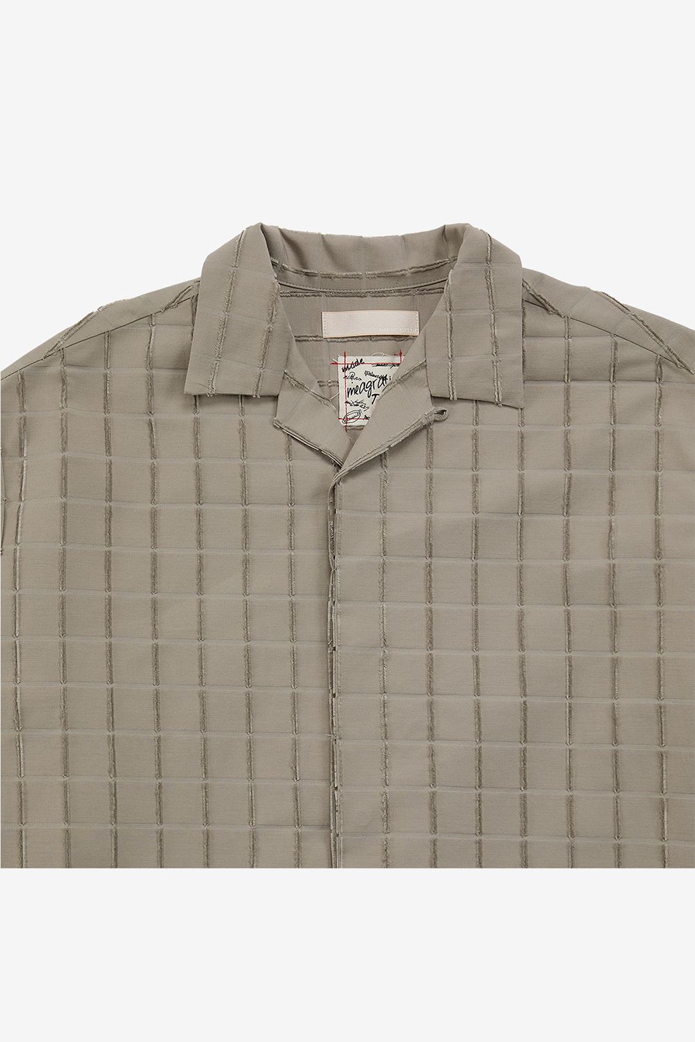 Block pattern S/S shirt / ブロックパターン ショートスリーブ シャツ