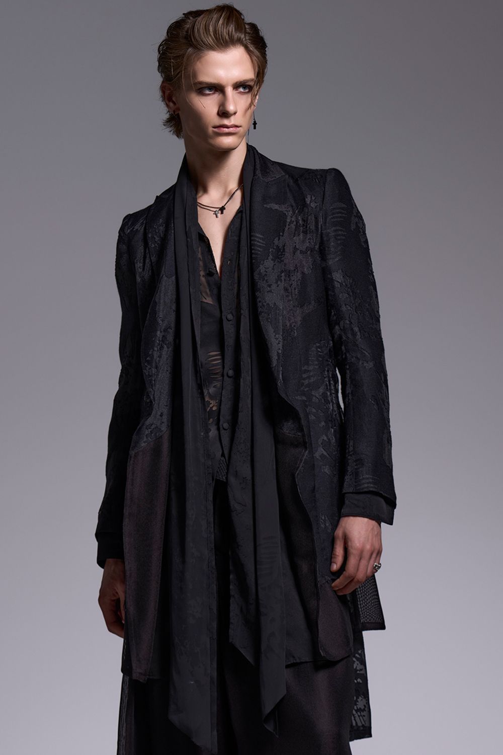 Shadow Butterfly Opal Layered Jacket / シャドウバタフライ オパール レイヤードジャケット