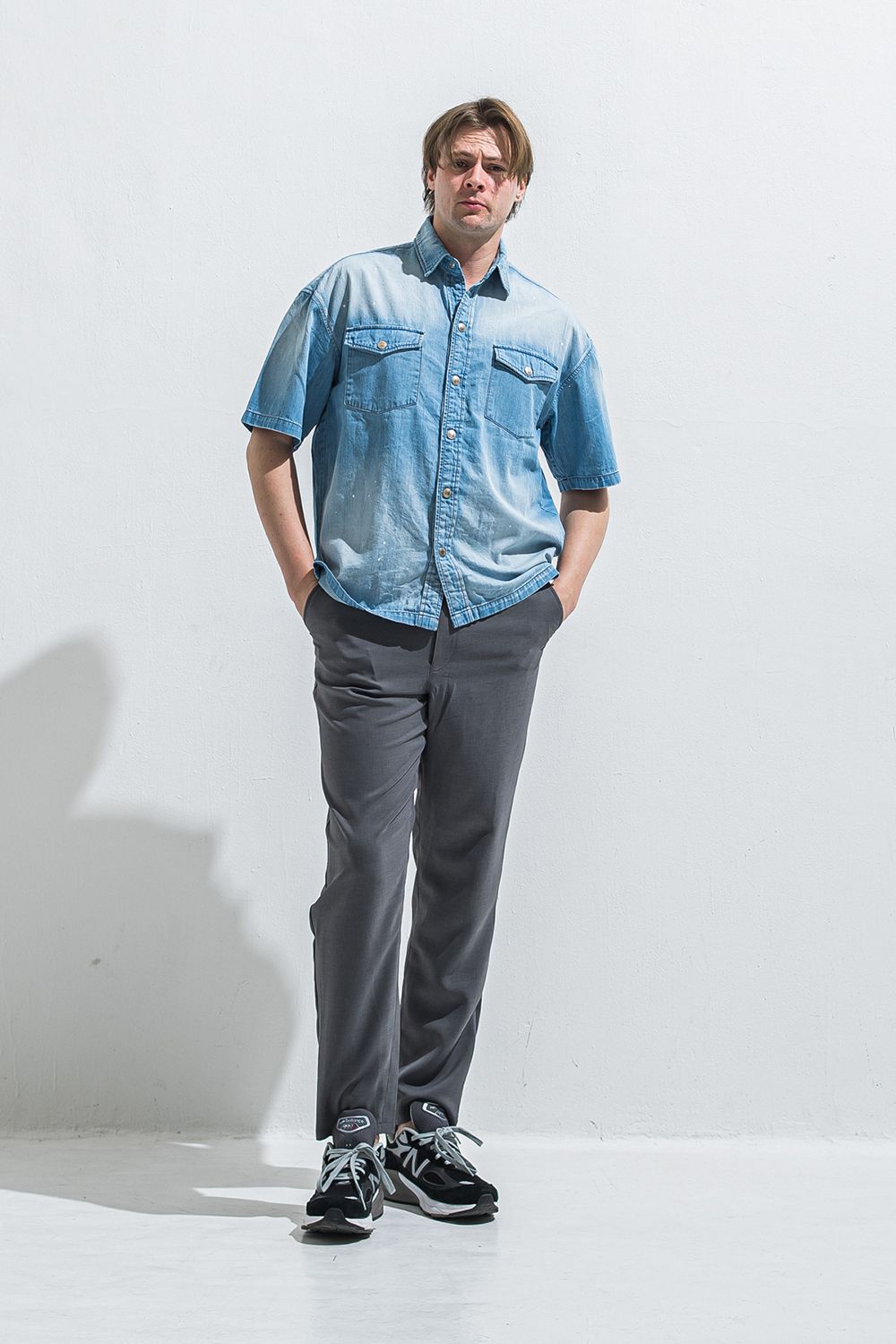 PAT WIDE EASY PANTS / パット ワイドイージーパンツ