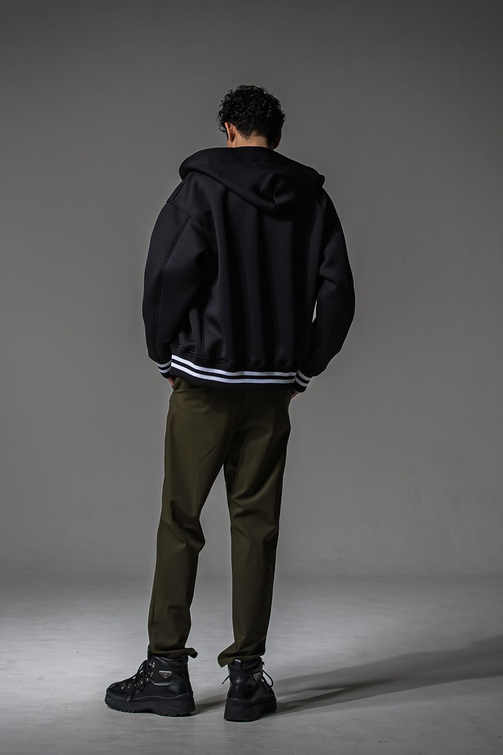 HD VARSITY HOODIE / ヘビーダンボール バーシティーフーディー