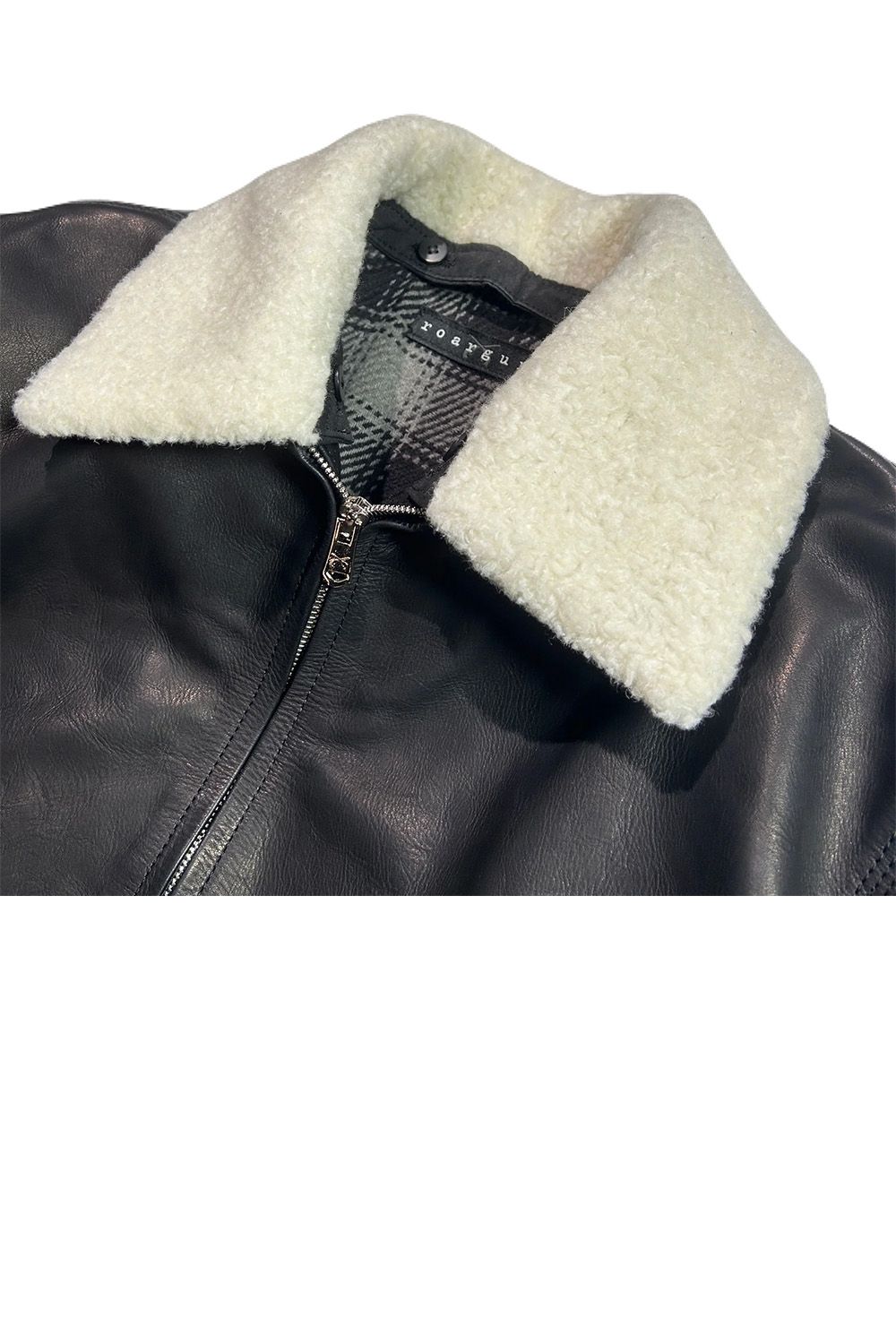OIL WAX LEATHER JACKET / オイルワックス カウレザー ジップブルゾン