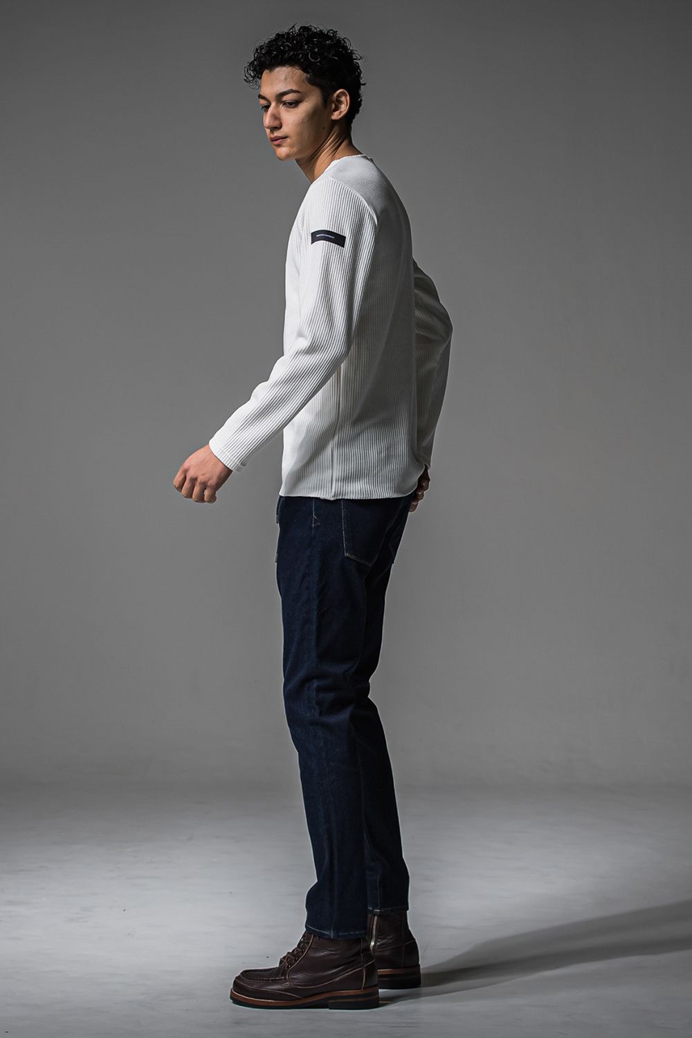 CUTOFF RAIL LONG SLEEVE / カットオフ ロングスリーブ