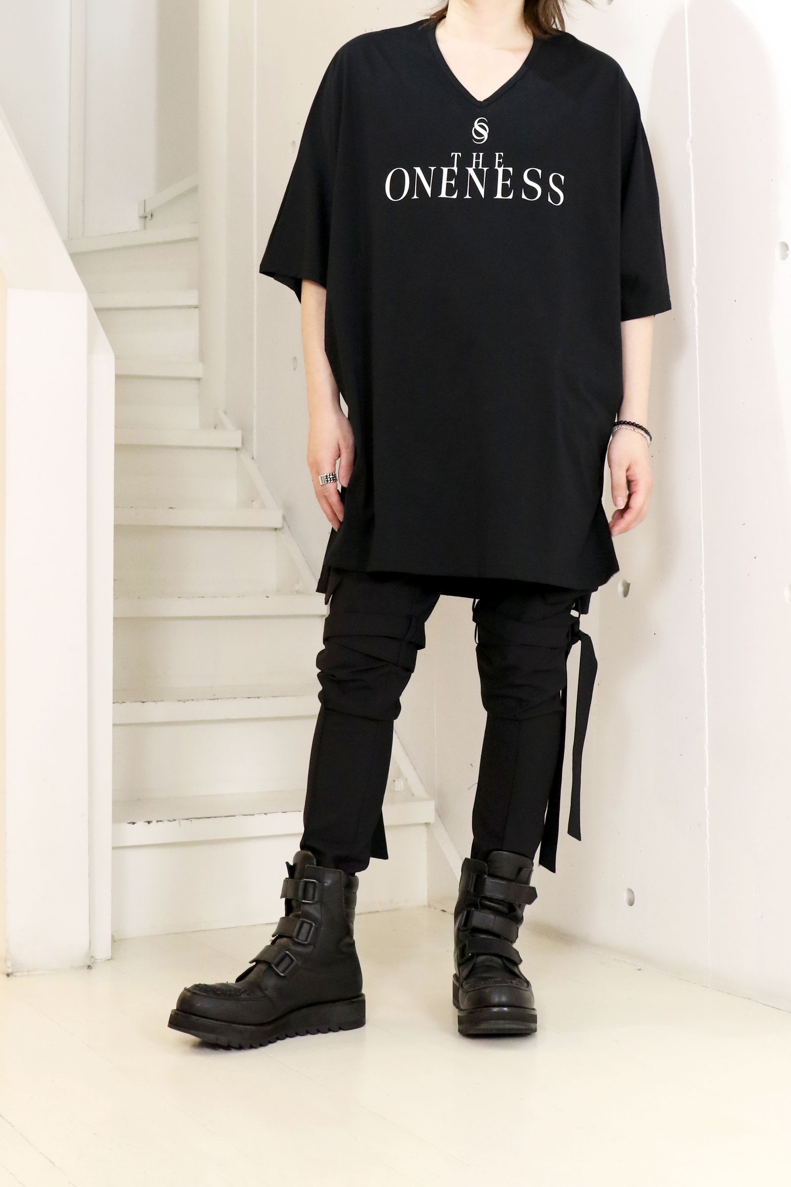 V Neck Dolman T-Shirt / ドルマンスリーブ Vネック Tシャツ