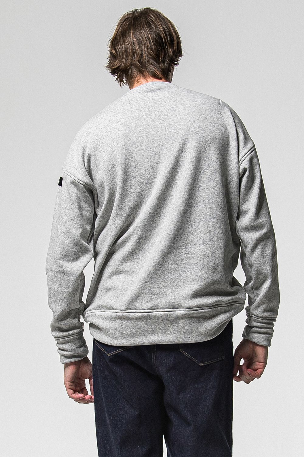 FRIDAY STANDARD LOGO VELOURS FLEECE TRINER / FRIDAYコラボ スタンダードロゴ 裏ベロアフリーストレーナー