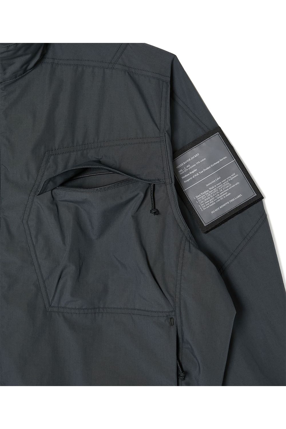 N.HOOLYWOOD TEST PRODUCT EXCHANGE SERVICE STAND COLLAR BLOUSON / エヌハリウッド エクスチェンジ サービス スタンドカラー ブルゾン