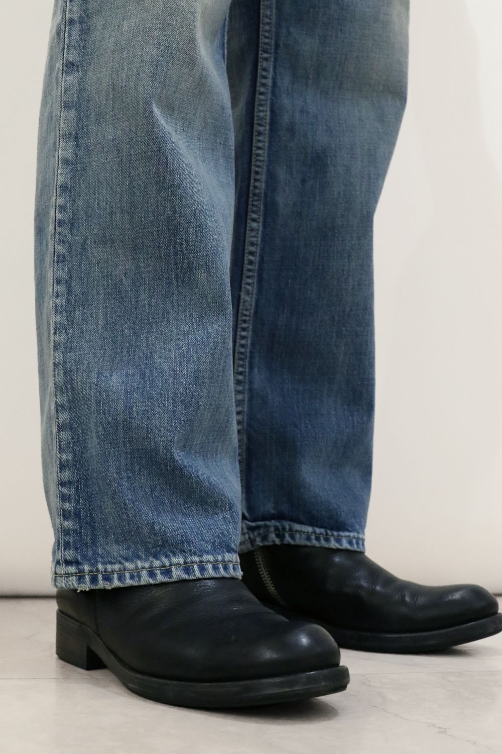 marka - ORGANIC COTTON 12oz DENIM SHOE CUT JEANS