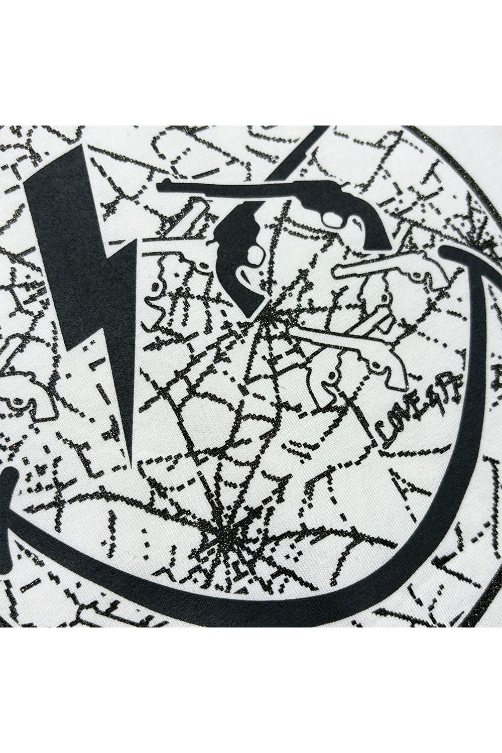 ORG/CO L/S T SMILE / オーガニックコットン スマイルプリント ロングスリーブ Tシャツ