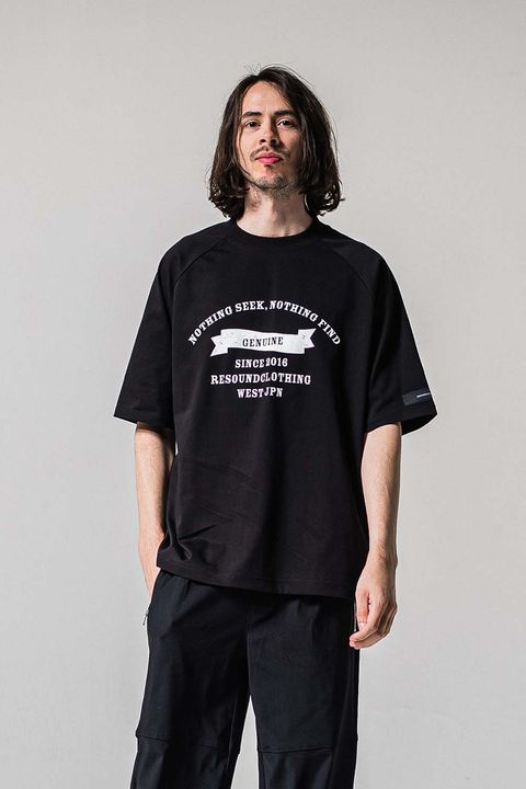 COLLEGE RAGLAN OVER TEE / カレッジロゴ ラグラン オーバー Tシャツ