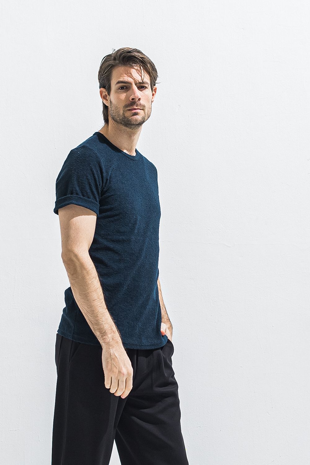 PILE ROLL UP TEE / パイル ロールアップ Tシャツ