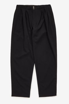 Fine count woolish twill 4 tuck trousers / ファイン カウント ウーリッシュ ツイル 4タック トラウザーズ
