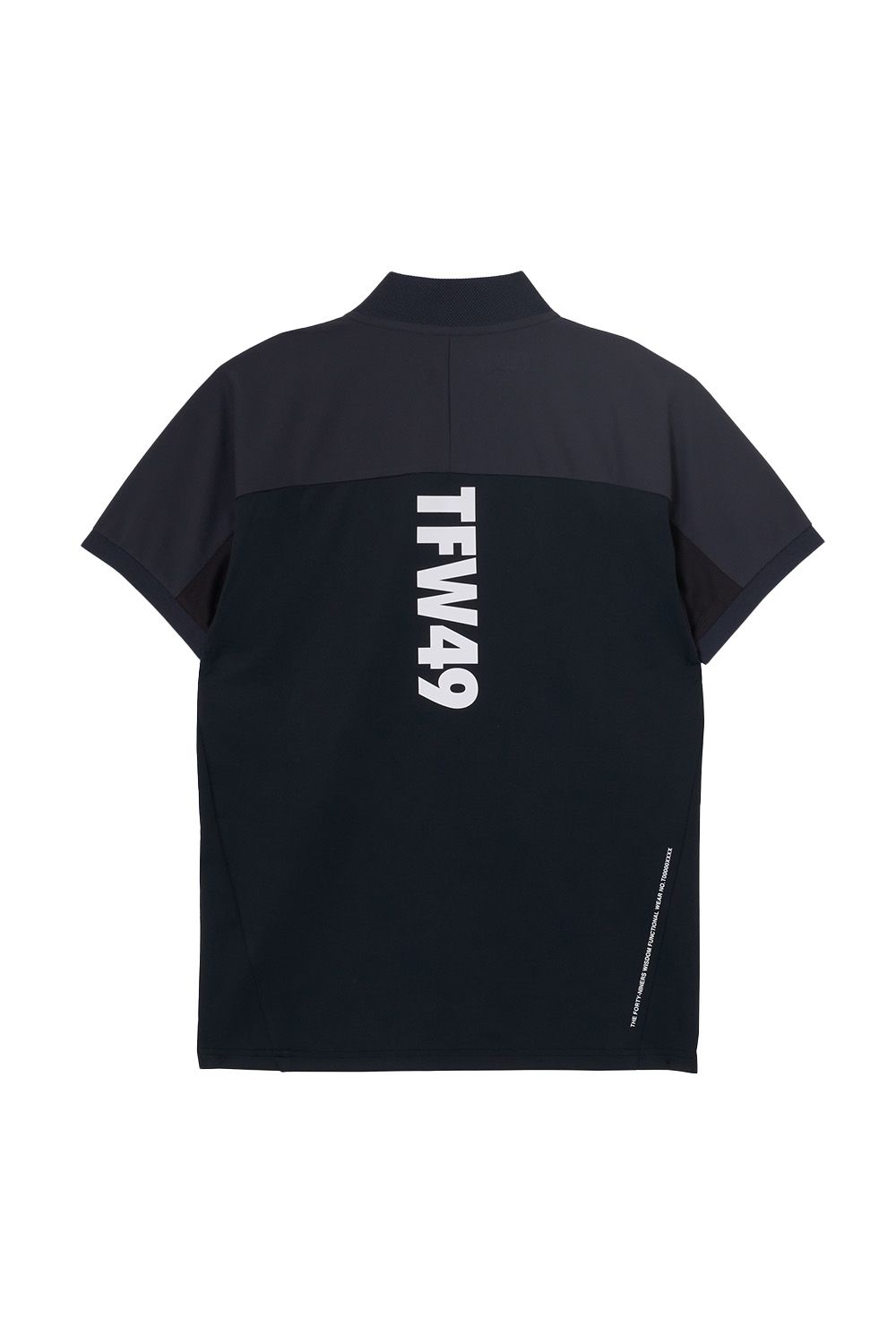 HALF ZIP COLLAR LESS / ハーフジップ カラーレス