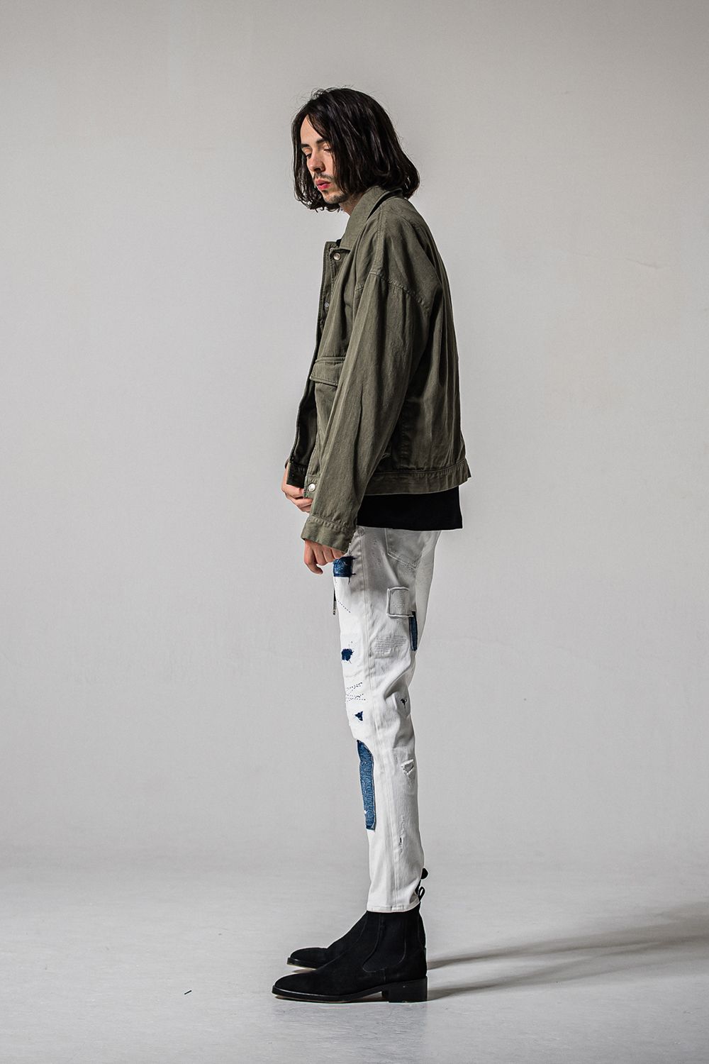 MICK DENIM JERSEY  / ミック デニム ジャージーンズ