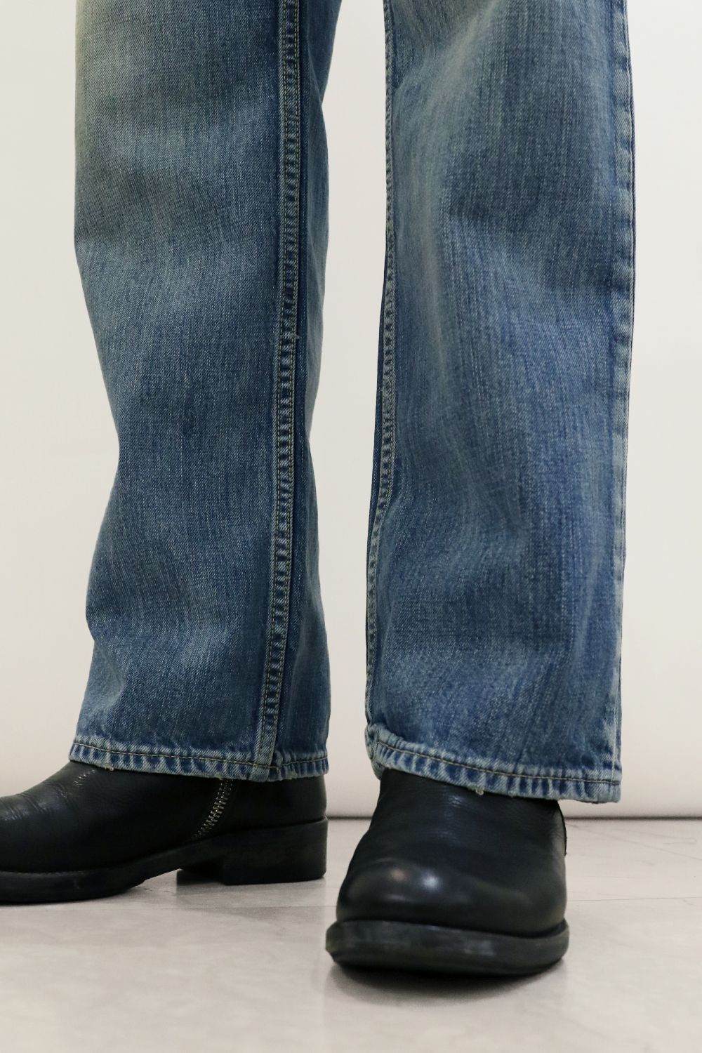 marka（マーカ） オーガニックコットン12ozデニム シューカットジーンズ marka - ORGANIC COTTON 12oz DENIM SHOE CUT JEANS