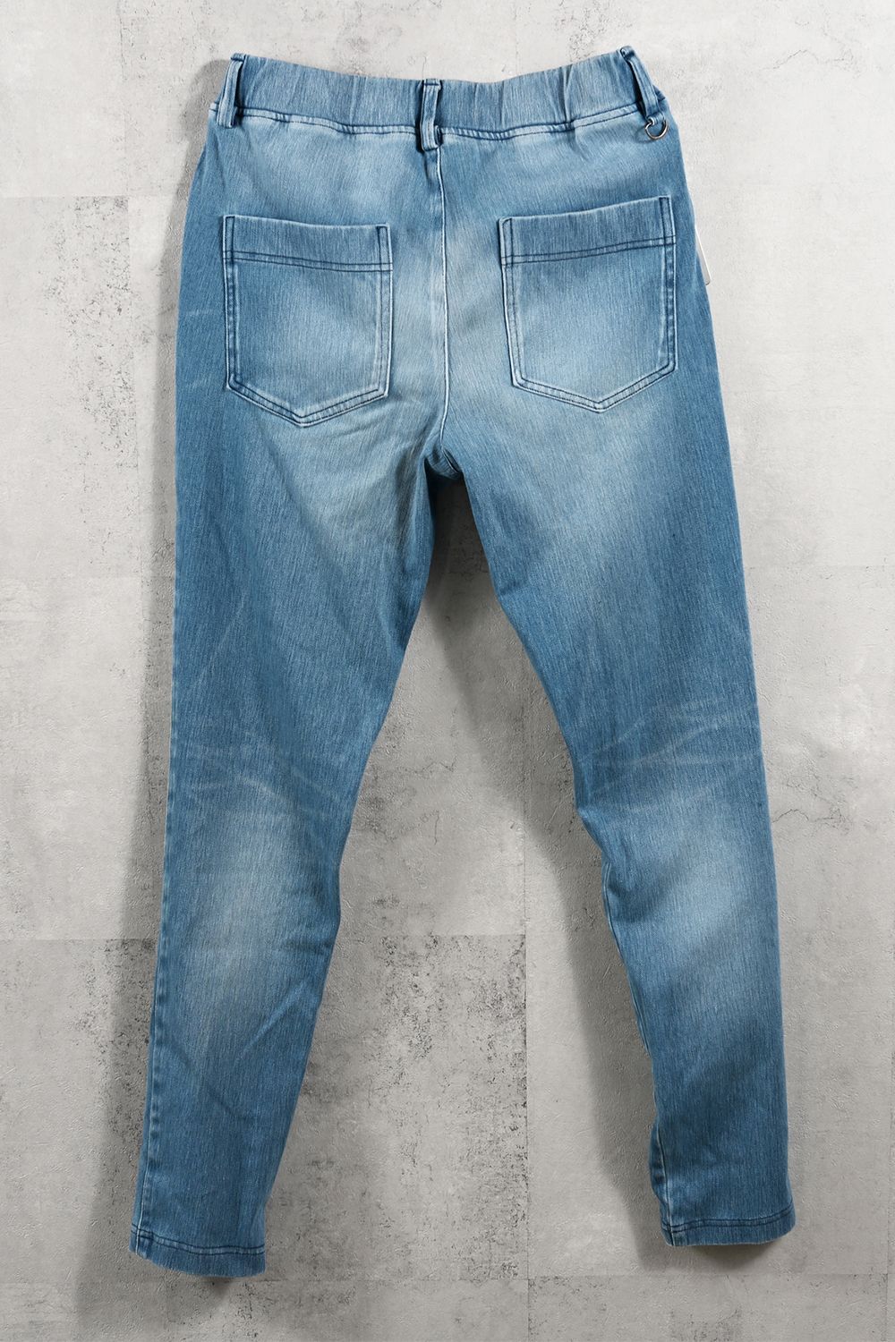 DENIM JERSEY CHRIS EASY TUCK PT / デニム ジャージ クリス イージー タック パンツ