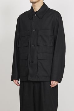 ORGANIC GIZA VOILE YARN TWILL 4POCKETS JACKET / オーガニック ギザ ボイル ヤーン ツイル 4ポケット ジャケット