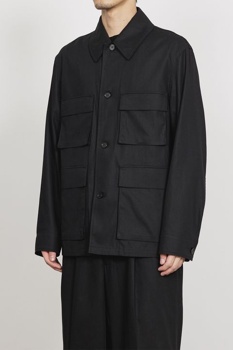 ORGANIC GIZA VOILE YARN TWILL 4POCKETS JACKET / オーガニック ギザ ボイル ヤーン ツイル 4ポケット ジャケット