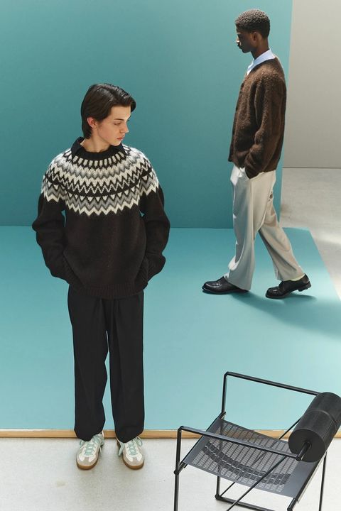 NATURAL COLOR ALPACA SNOW PATTERN JUMPER / ナチュラルカラー アルパカ スノーパターン ジャンパー