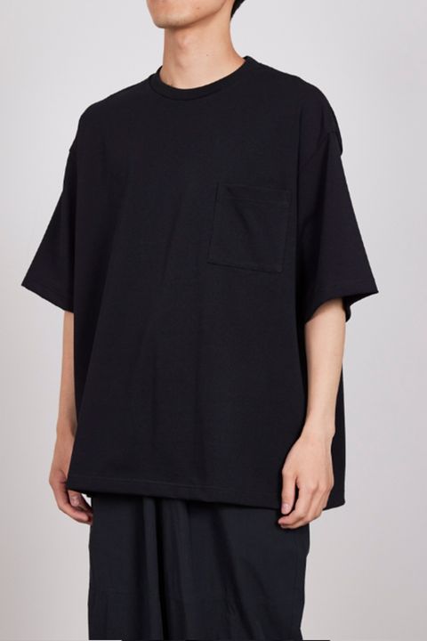 20//1 RECYCLE SUVIN ORGANIC COTTON KNIT LOOSE FIT POCKET TEE / リサイクルスビン オーガニックコットン 度詰め天竺 ルーズフィット ポケットTシャツ