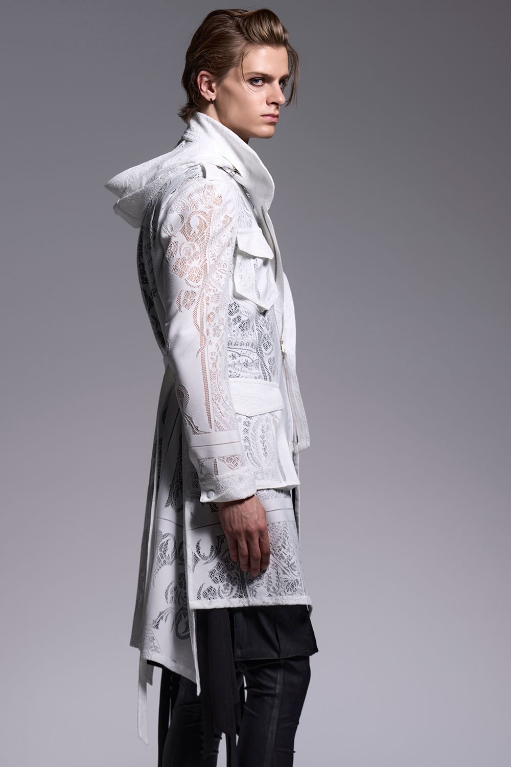 CROSS-Lace Flare M65 Jacket / クロスレース フレア M65 ジャケット