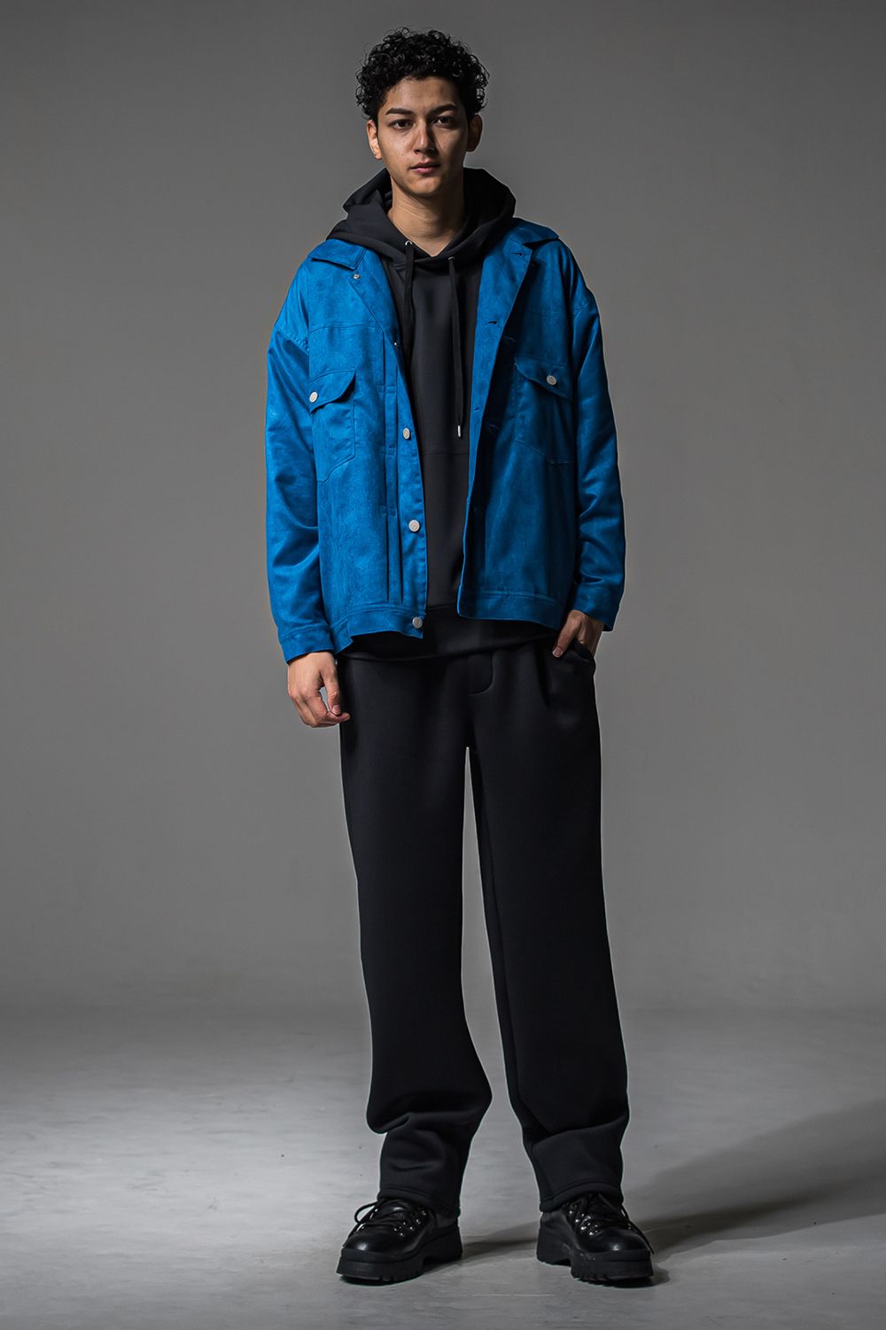 CHRIS EASY WIDE TUCK PANTS / クリス イージーワイドタックパンツ