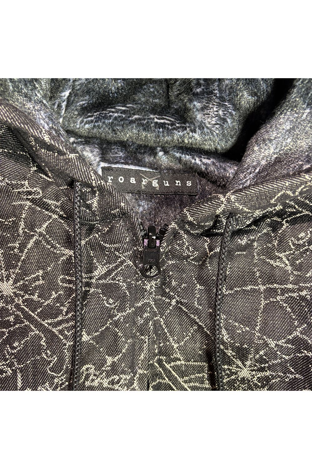 SPIDER JQD HOODIE / リバーシブル スパイダー ジャガード フーディ