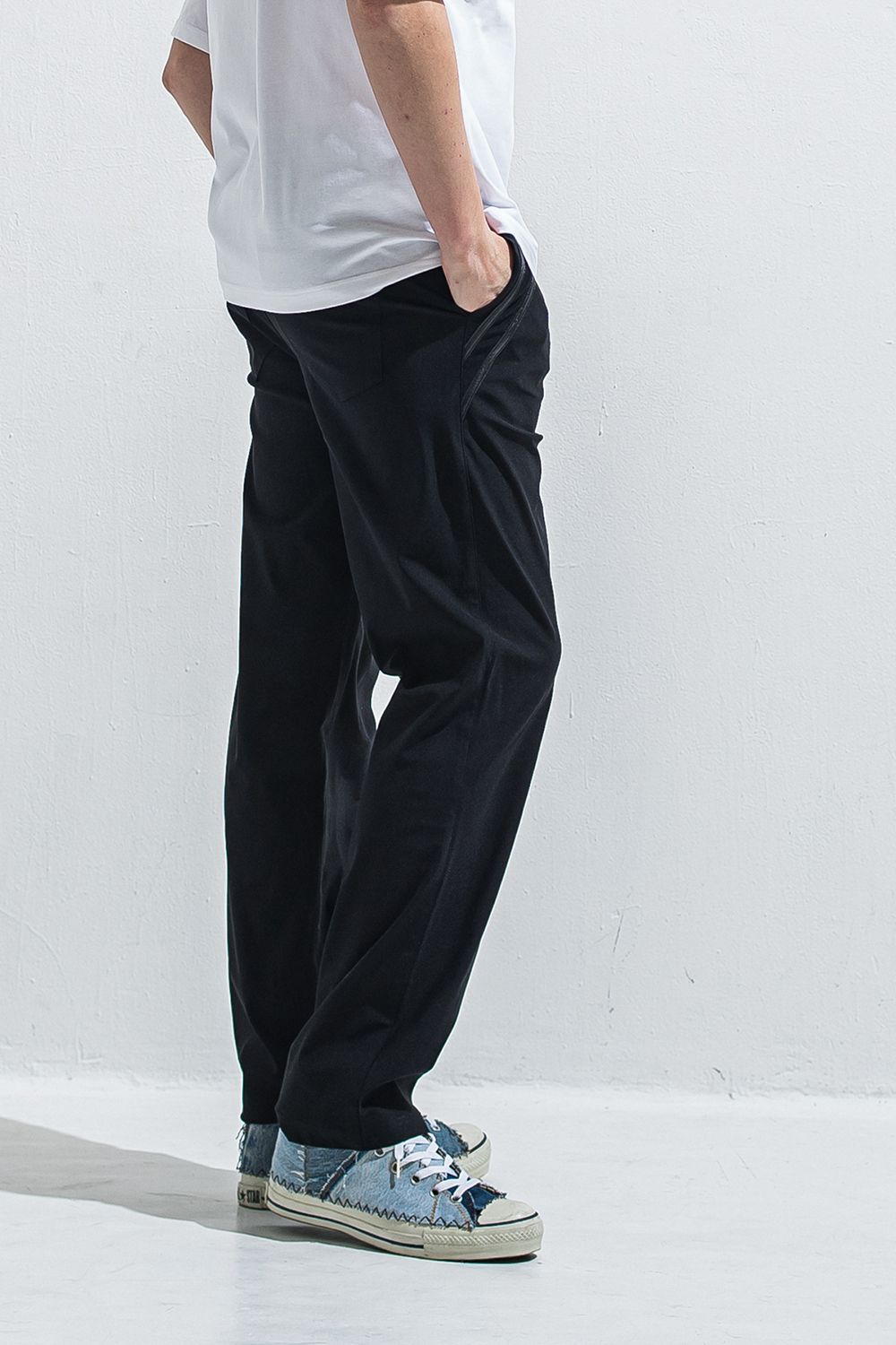 EDGE NYLON SEMI WIDE PT / エッジ ナイロン セミワイドパンツ