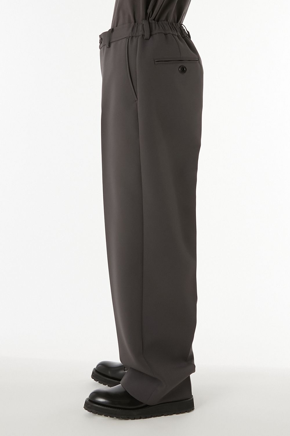 N.HOOLYWOOD COMPILE WIDE STRAIGHT TROUSERS  / エヌハリウッド コンパイル ワイドストレート トラウザーズ