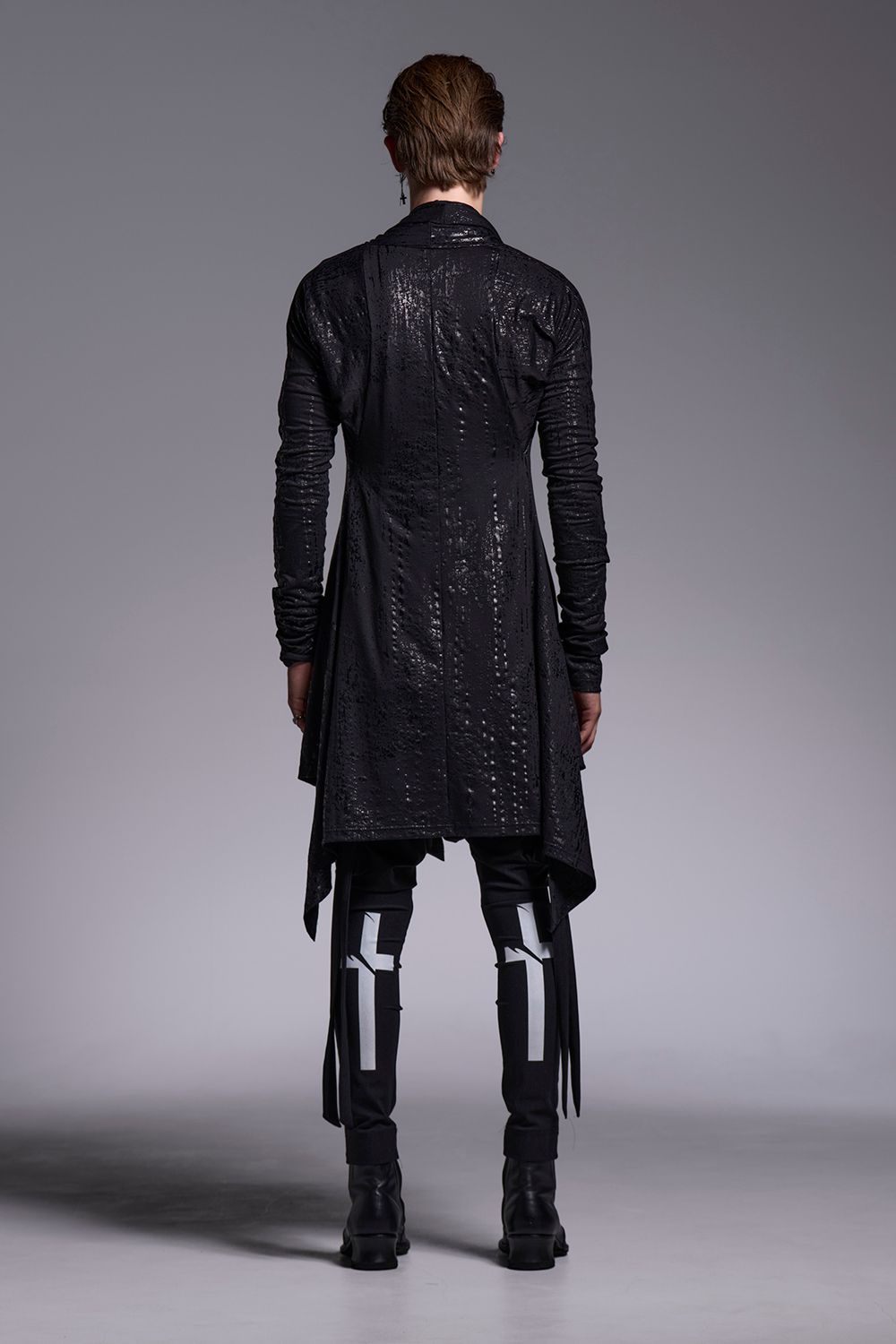 HAKU-BEATENJIKU Dolman Flare Cardigan / 箔ベア天竺 ドルマンスリーブ フレアカーディガン