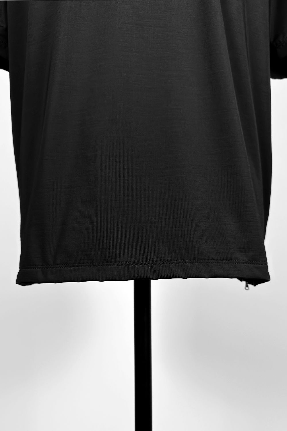 WIDE ZIP C S/S  / ワイド ジップ クルーネック ショートスリーブ ティーシャツ