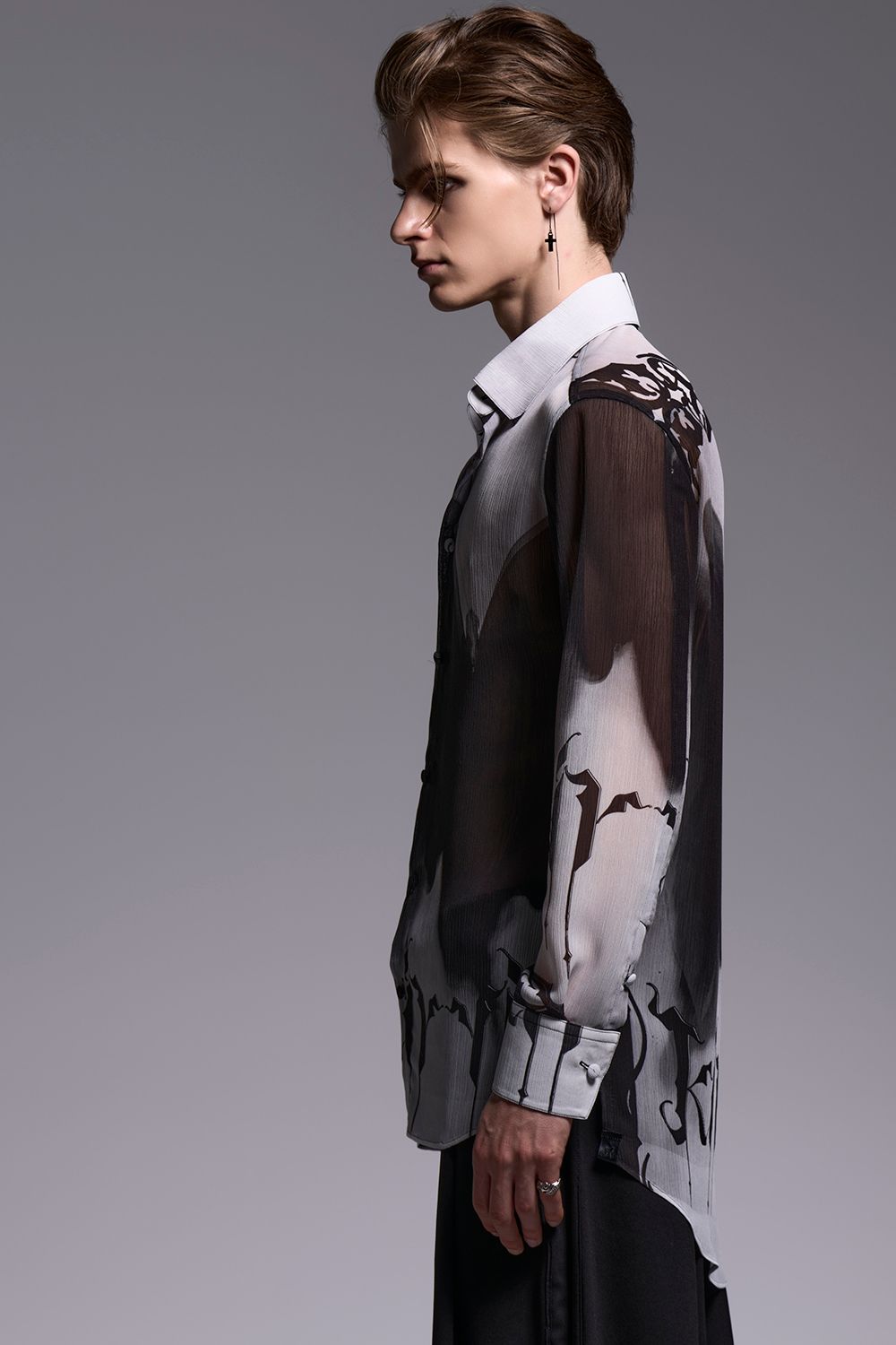 Decorative YOURYU Shirt / デコラティブ楊柳 シャツ