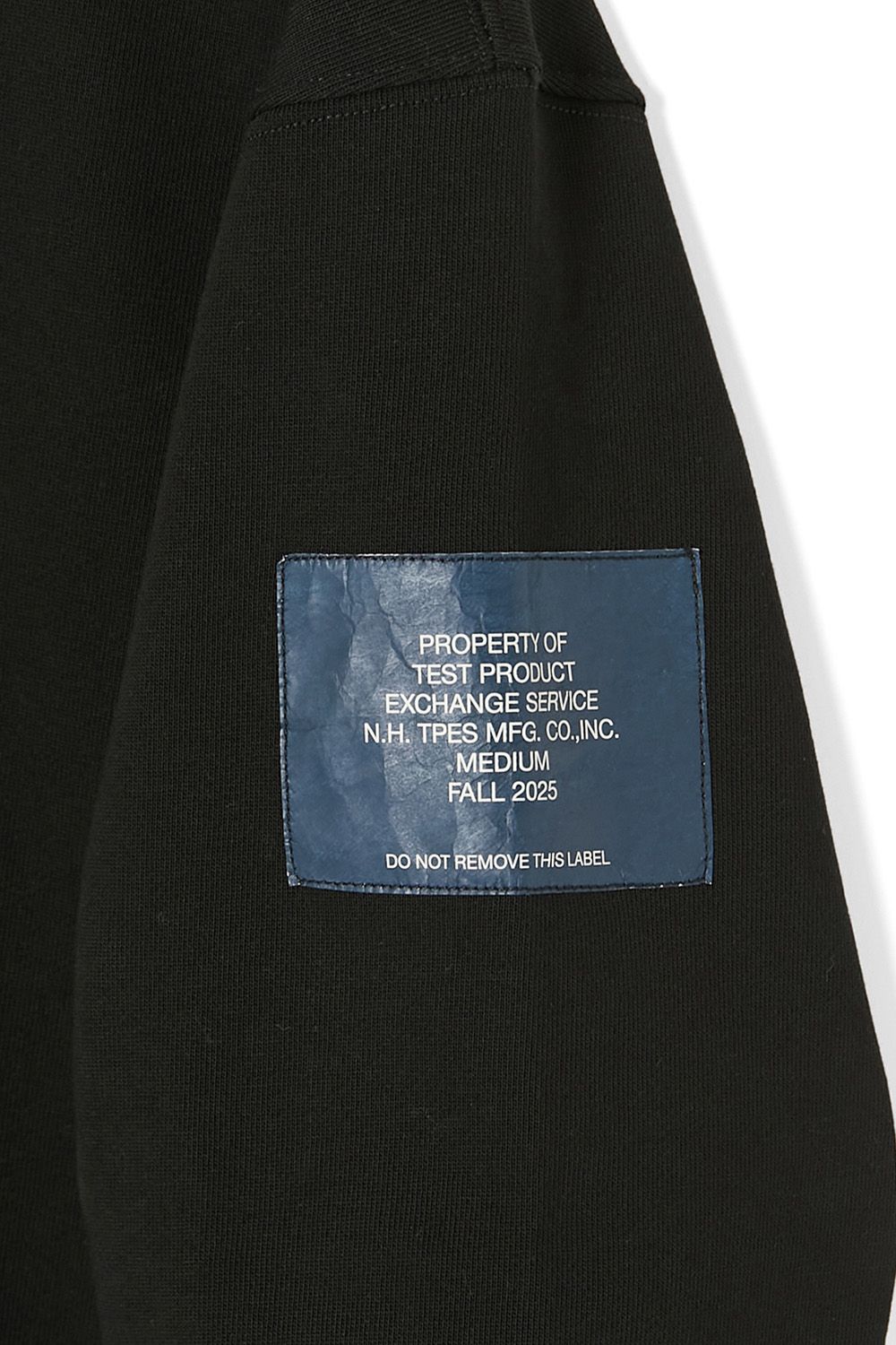 N.HOOLYWOOD TEST PRODUCT EXCHANGE SERVICE CREWNECK SWEATSHIRT  / エヌハリウッド テストプロダクトエクスチェンジサービス クルーネックスウェットシャツ