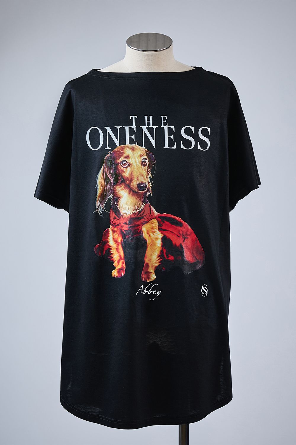 Organic Cotton French Sleeve T / Super Givers × THE ONENESS  犬猫保護活動チャリティー フレンチスリーブ Tシャツ