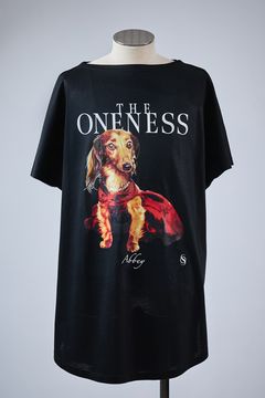 Organic Cotton French Sleeve T / Super Givers × THE ONENESS  犬猫保護活動チャリティー フレンチスリーブ Tシャツ