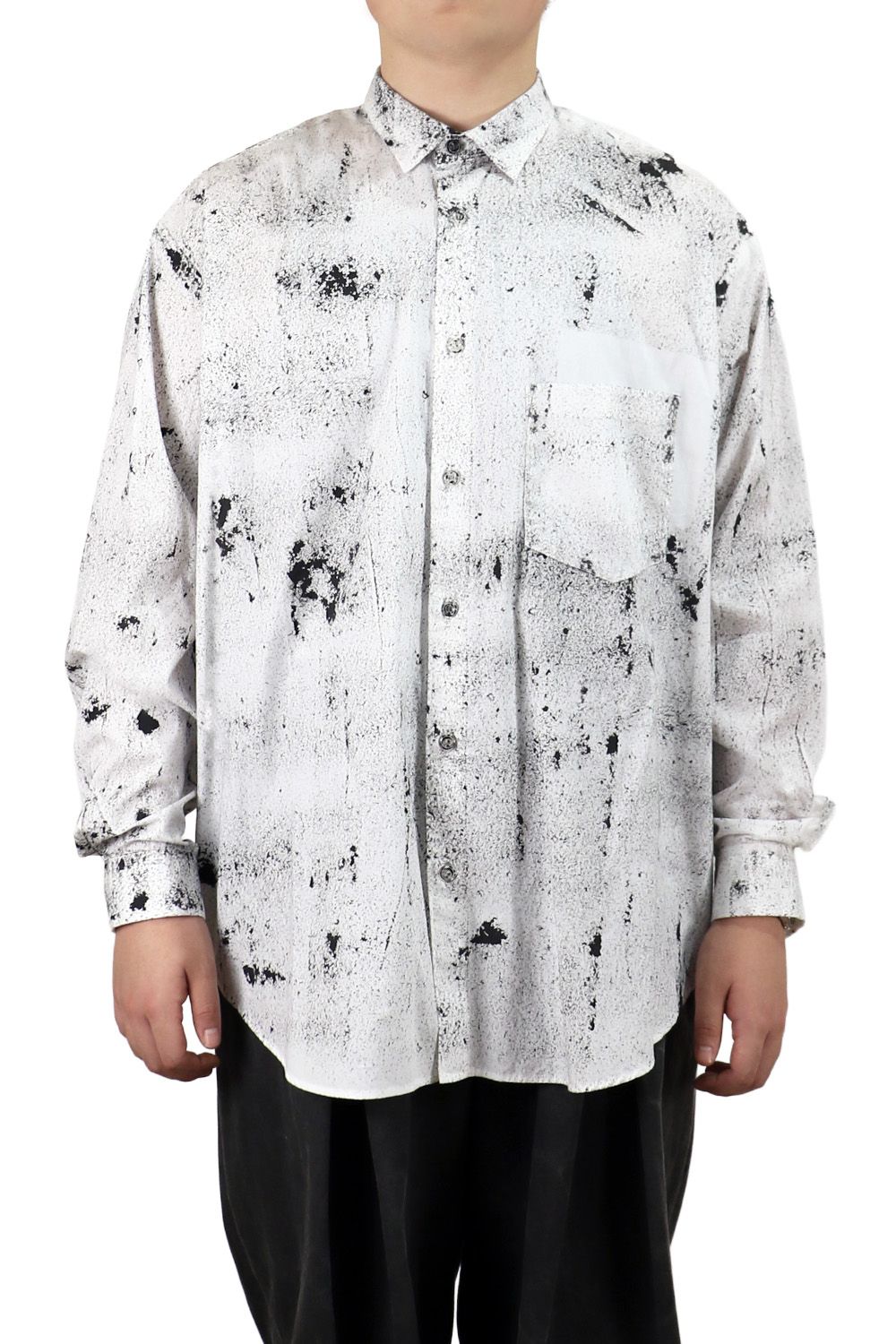 Spray processing shirt / スプレー加工 シャツ