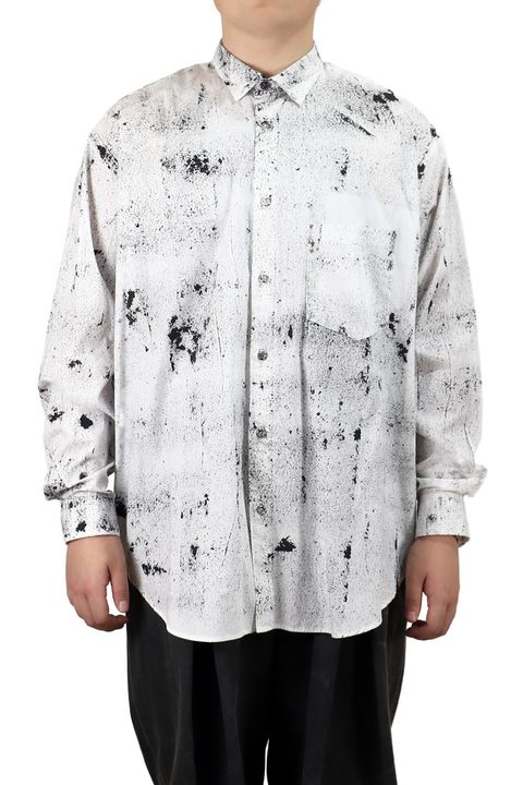Spray processing shirt / スプレー加工 シャツ
